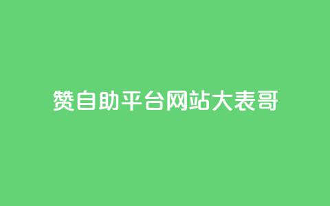 dy赞自助平台网站大表哥,粉丝一元1000个活粉 - 小红书卡盟平台 QQ业务网24小时自助下单免费 第1张