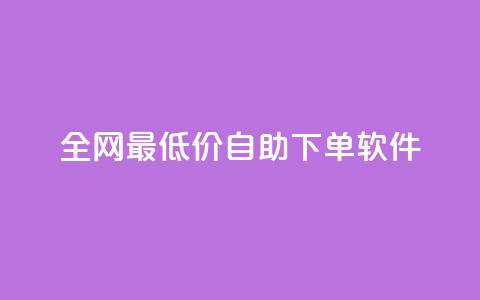 全网最低价自助下单软件,王者人气自助 - 抖音如何看点赞评论 快手24小时业务平台 第1张