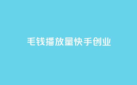 1毛钱10000播放量快手创业 - 1毛钱10000播放量快手创业技巧，一步步实现爆款视频~ 第1张