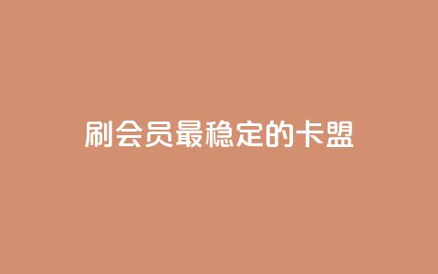 刷会员最稳定的卡盟,qq免费领取10万赞 - 小红书快赞网站 快手免费播放量免费赞 第1张