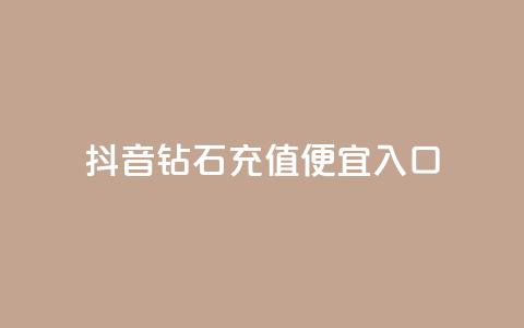 抖音钻石充值便宜入口,抖音千粉号回收 - qq空间自助下单24小时平台 闪电云商城自助下单 第1张