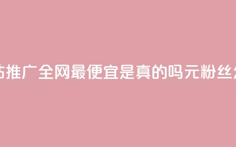 代刷快手网站推广全网最便宜是真的吗 - 1元3000粉丝怎么卖 第1张