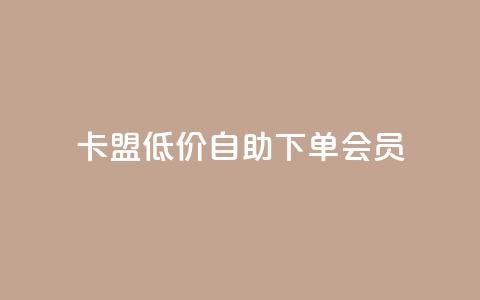 卡盟低价自助下单会员,拼多多在线助力接单 - 拼多多砍价一元10刀 拼多多助力最后一步免单 第1张