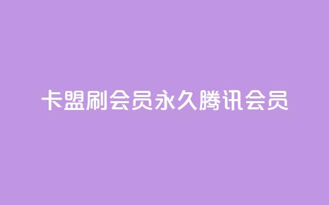 卡盟刷会员永久腾讯会员,点赞下单平台自助qq - Ks真人点赞 qq空间有浏览次数却无访客 第1张