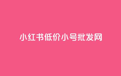 小红书低价小号批发网,卡盟24小时自动发卡平台 - 云商城-在线下单 拼多多40元最后福卡要多少人 第1张