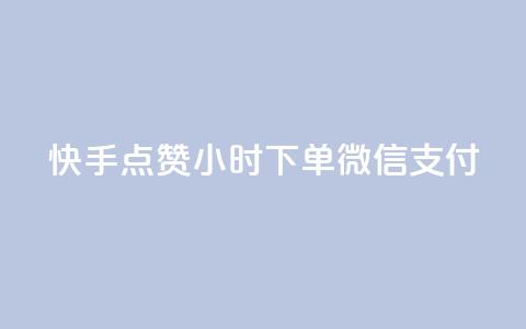 快手点赞24小时下单微信支付,QQ买访客链接入口 - 刷粉网免费入口 抖音24小时下单在线 第1张