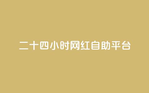 二十四小时网红自助平台 - 全天候网红自助平台：24小时打造你的社交媒体爆款~ 第1张