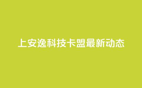 202上安逸科技卡盟最新动态 第1张