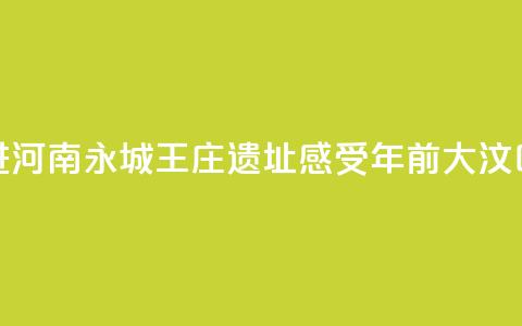 【何以中国 行走河南】走进河南永城王庄遗址  感受5000年前大汶口文化聚落的礼制内涵 第1张