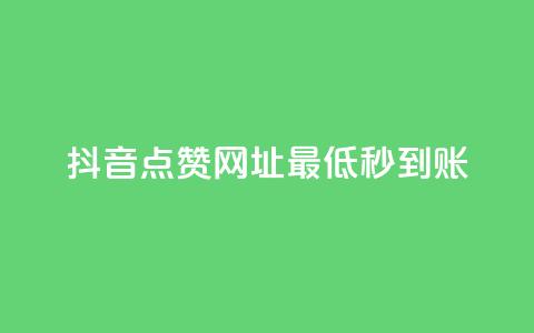 抖音点赞网址最低秒到账,刷会员最稳定的卡盟网站 - 快手一分十个赞 快手网红免费网站 第1张