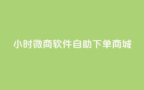 24小时微商软件自助下单商城,抖音怎么拉流量快速出单 - 砍一刀助力平台 拼多多砍价免费拿 第1张