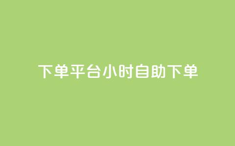 dy下单平台 24小时自助下单,自助下单平 - 自助下单发卡网 抖音充值APP 第1张