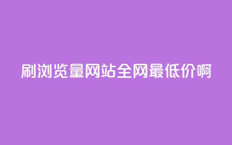 qq刷浏览量网站全网最低价啊 第1张