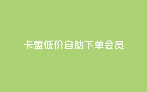 卡盟低价自助下单会员,dy企业号出售 - qq点赞24自助服务 qq空间秒赞助手下载 第1张