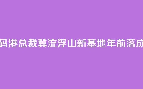 香港数码港总裁：冀流浮山新基地2030年前落成 第1张