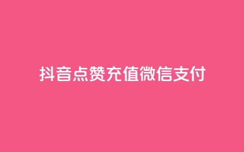 抖音点赞充值微信支付 - 抖音点赞如何通过微信支付进行充值~ 第1张