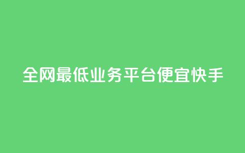 全网最低业务平台便宜快手,抖音业务24小时在线下单 - QQ点赞功能下载 买1块钱快手赞 第1张