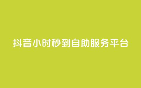 抖音24小时秒到自助服务平台,快手流量怎么变现赚钱 - 抖音点赞一块钱一百个点赞 qq自助下单平台秒速 第1张