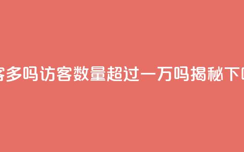 QQ访客10000多吗 - QQ访客数量超过一万吗揭秘! 第1张