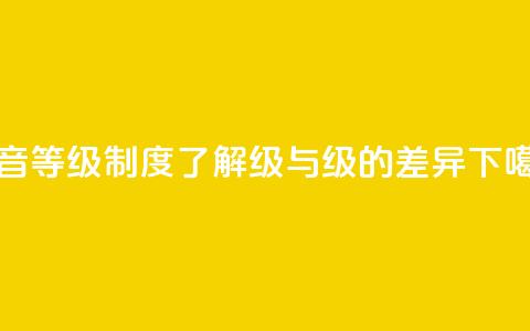 抖音等级制度：了解75级与60级的差异 第1张