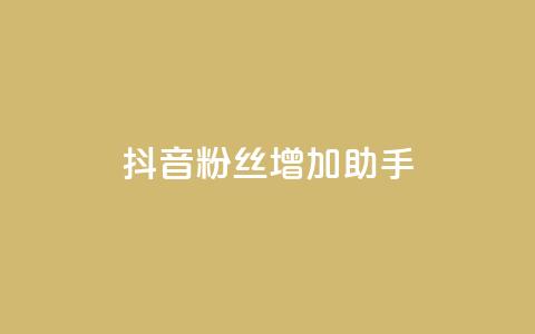 抖音粉丝增加助手,哔哩哔哩播放量购买平台 - 94767.cn 抖音涨流量池的软件叫什么 第1张