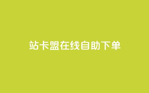 b站卡盟在线自助下单,ks自动下单平台 - QQ访客与浏览量的区别 qq黄钻自助下单 第1张