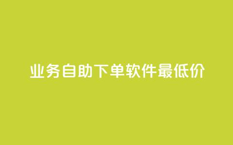 ks业务自助下单软件最低价,qq空间说说软件 - KS低价作品双击 万宝卡盟平台入口 第1张