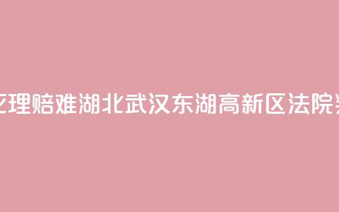 一男子网上投保后猝死理赔难 湖北武汉东湖高新区法院判决保险公司赔付30万元 第1张