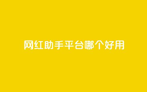 网红助手平台哪个好用,抖音业务代理平台 - 全网自动下单平台 网红自助下单商城 第1张