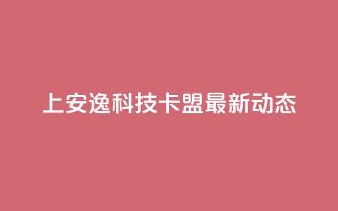 202上安逸科技卡盟最新动态 第1张