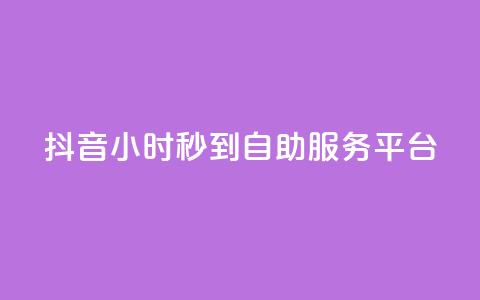 抖音24小时秒到自助服务平台,快手流量怎么变现赚钱 - 抖音点赞一块钱一百个点赞 qq自助下单平台秒速 第1张