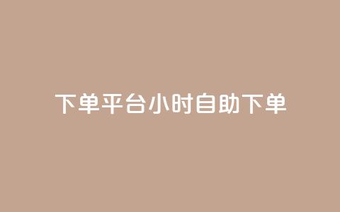 dy下单平台 24小时自助下单,自助下单平 - 自助下单发卡网 抖音充值APP 第1张