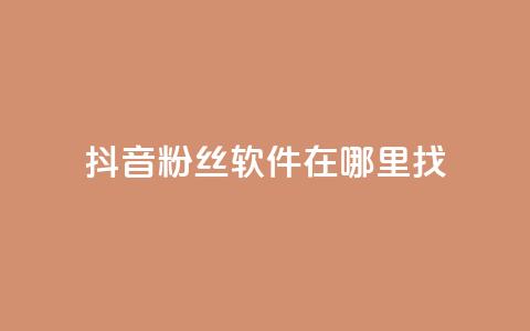 抖音粉丝软件在哪里找,拼多多助力好用的软件 - 拼多多的软件 怎样投诉电商平台欺诈 第1张