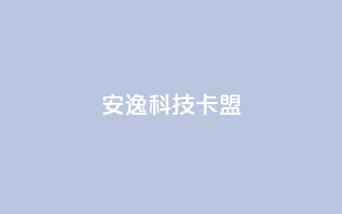 安逸科技2021卡盟 - 安逸科技2021年卡盟全新升级解析~ 第1张