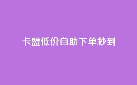 卡盟低价自助下单秒到,免费知乎会员账号 - 卡盟黄钻低价自助下单 qq业务说说赞20个 第1张