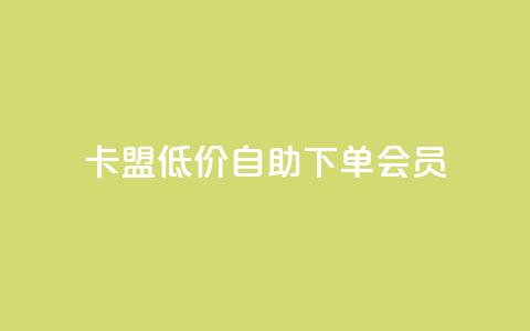 卡盟低价自助下单会员,cdk发卡网 - 拼多多业务自助平台 拼多多700差5积分是套路吗 第1张