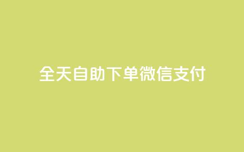 ks全天自助下单微信支付 - 不超过50字限制下，我将原标题重写为：KS微信支付自助下单全天支持! 第1张