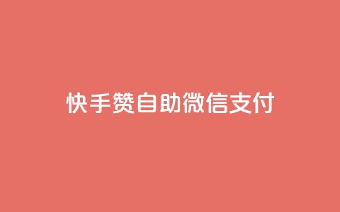 快手赞自助微信支付,快手业务在线下单平台全网最低 - 子潇24小时下单 空间访问量50000免费 第1张