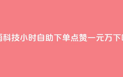 风雨科技24小时自助下单 - QQ点赞一元10万 第1张