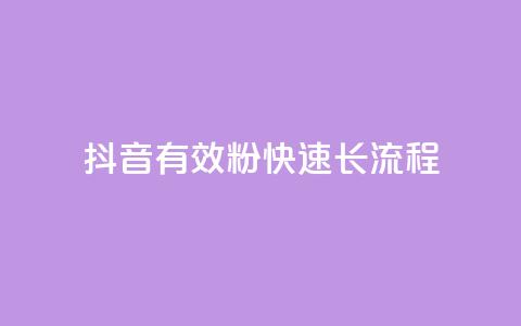 抖音500有效粉快速长流程 - 抖音快速增长500个有效粉丝的完整方法~ 第1张