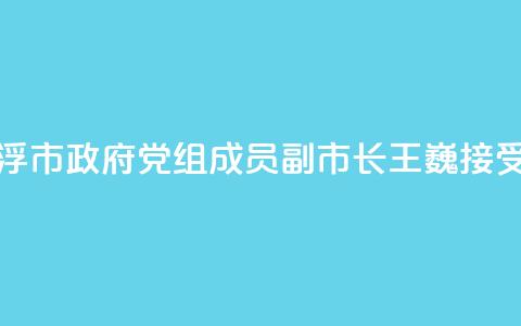 广东省云浮市政府党组成员、副市长王巍接受审查调查 第1张