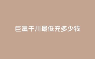 巨量千川最低充多少钱,卡盟平台24小时自助下单 - 云小店24小时自助下单 - 拼多多免费助力平台