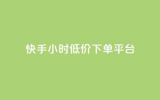 快手24小时低价下单平台,快手1000个粉丝能卖多少钱呢 - douyingcom充值网址 - 卡盟平台qq业务