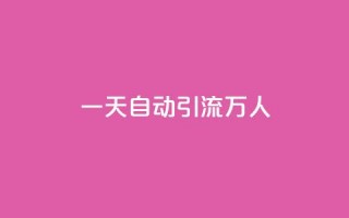 qq一天自动引流5万人 - 如何利用QQ实现每天引流5万人？！