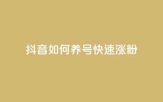 抖音如何养号快速涨粉,卡盟最低自助下单官网 - 51卡盟官网 - 彩虹网官方网站进入网页