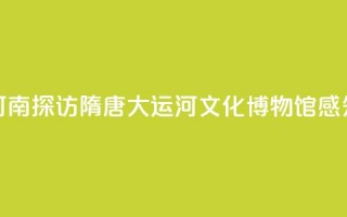 【何以中国 行走河南】探访隋唐大运河文化博物馆 感知古代“水上高铁”