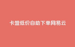 卡盟低价自助下单网易云,抖音24小时自助免费 - pdd新用户助力网站 - 拼多多联盟推广官网入口