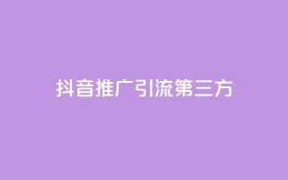 抖音推广引流第三方 - 抖音推广引流，掌握第三方技巧，提升营销效果~