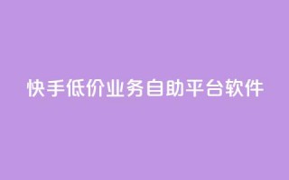 快手低价业务自助平台软件,ks免费业务平台便宜 - 超低价qq空间业务 - 快手怎么样才能不掉粉丝