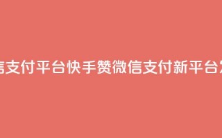 快手赞微信支付平台(快手赞微信支付新平台发布)